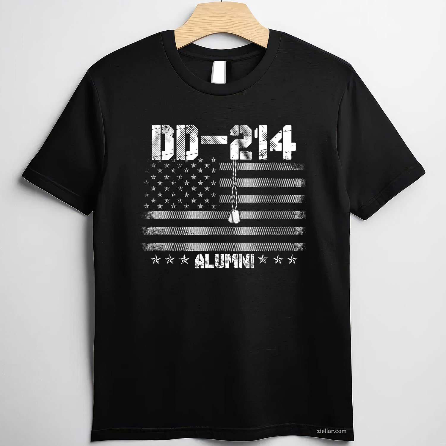 Patriotic Dd-214 Alumni T-Shirt Military Veteran T-Shirt And Tee