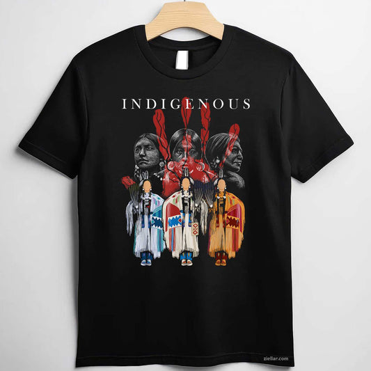 Peace Love Native Blood, A Premium Native American T-Shirt And Tee For Adults
