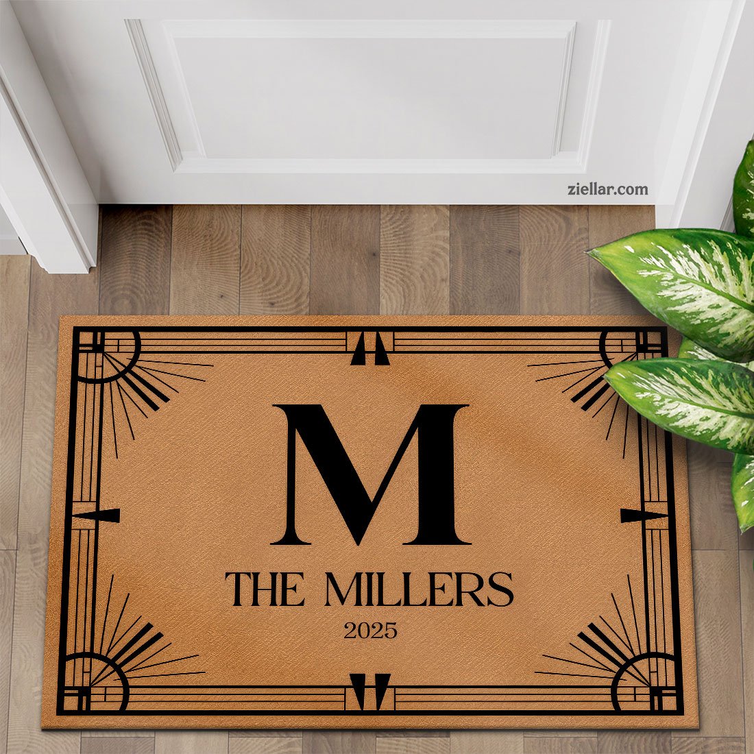 Personalized Doormat for Home, Create Your Own Unique Custom Entry Rug