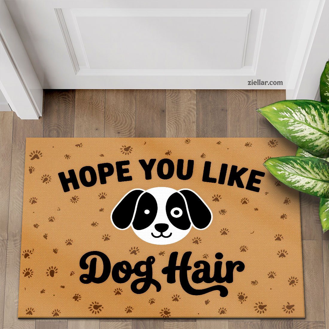 Personalized Funny Dog Hope You Like Doormat Custom Rug for Porch Decor