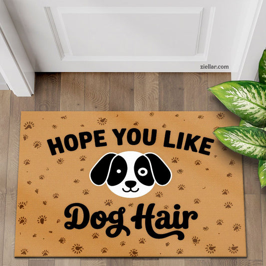 Personalized Funny Dog Hope You Like Doormat Custom Rug for Porch Decor