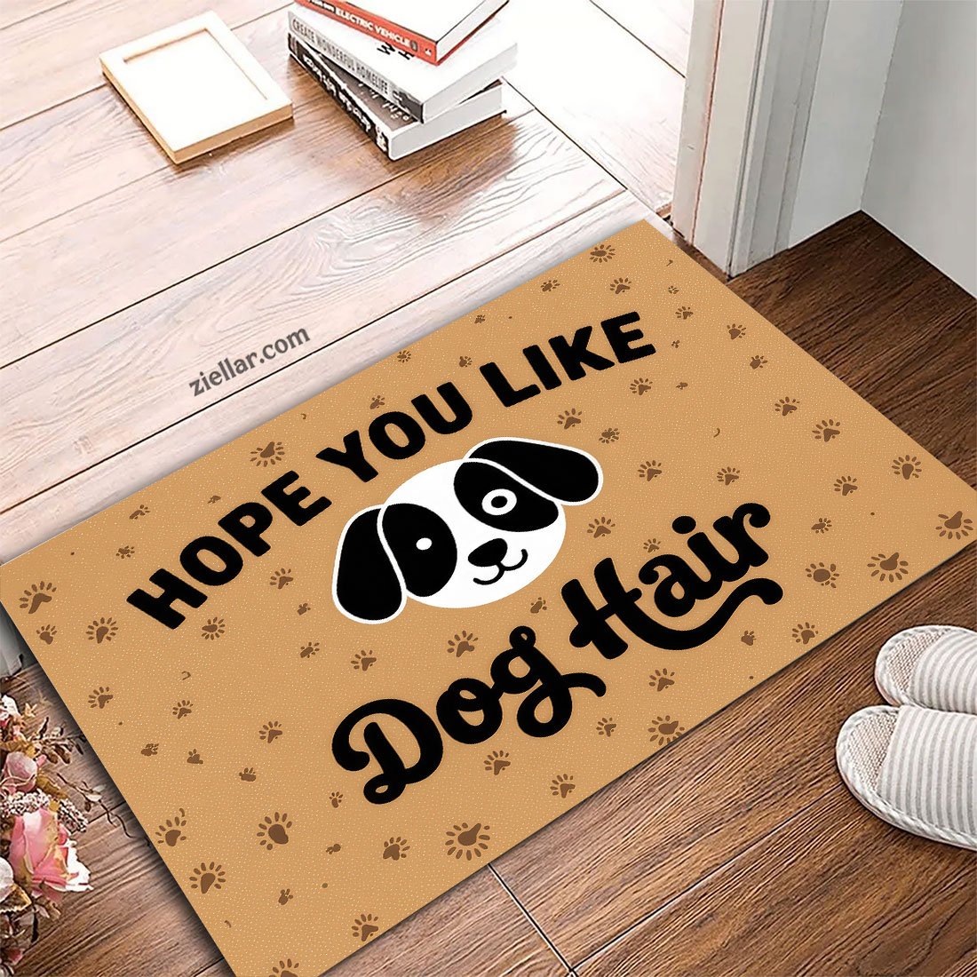 Personalized Funny Dog Hope You Like Doormat Custom Rug for Porch Decor