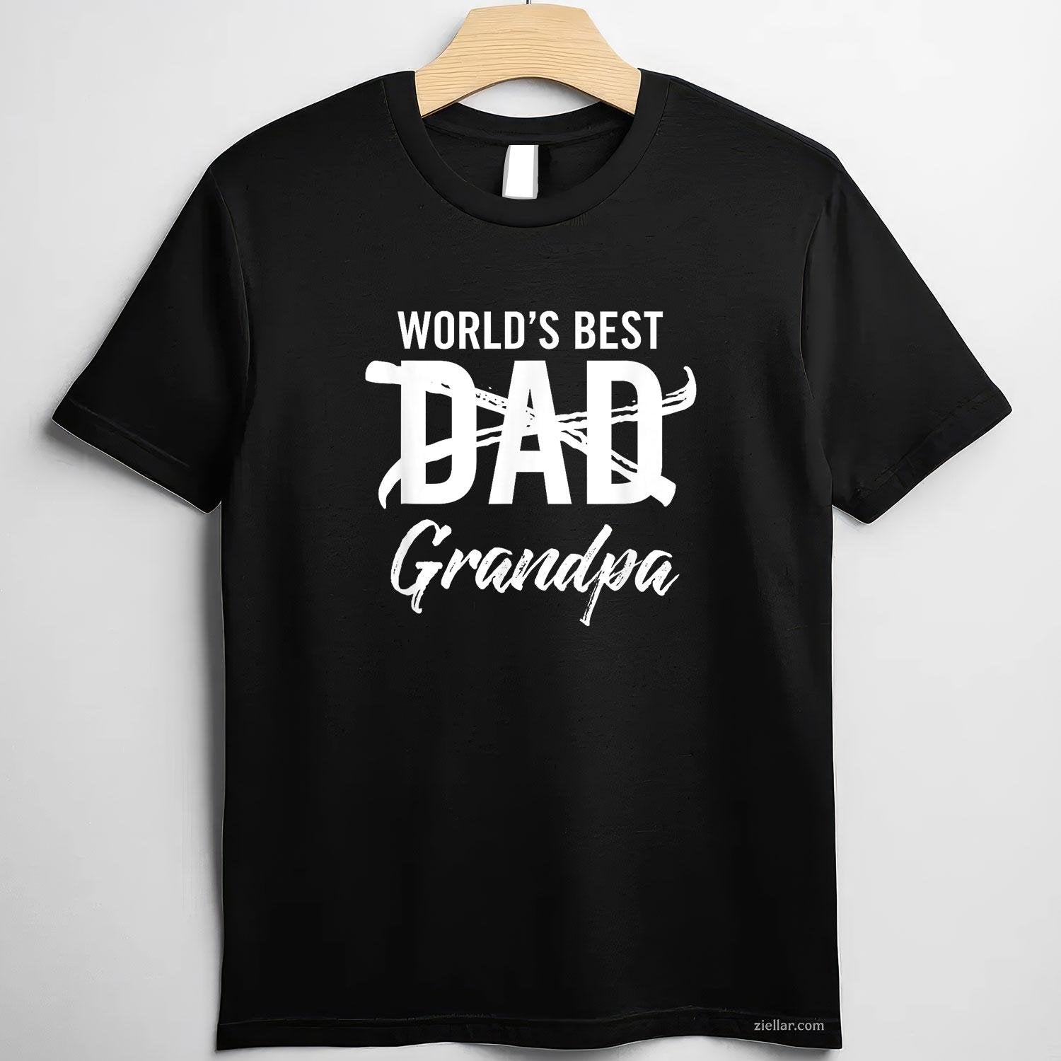 Pregnancy Announcement for Grandparents T-Shirt Tee for Men Women Adults Unisex