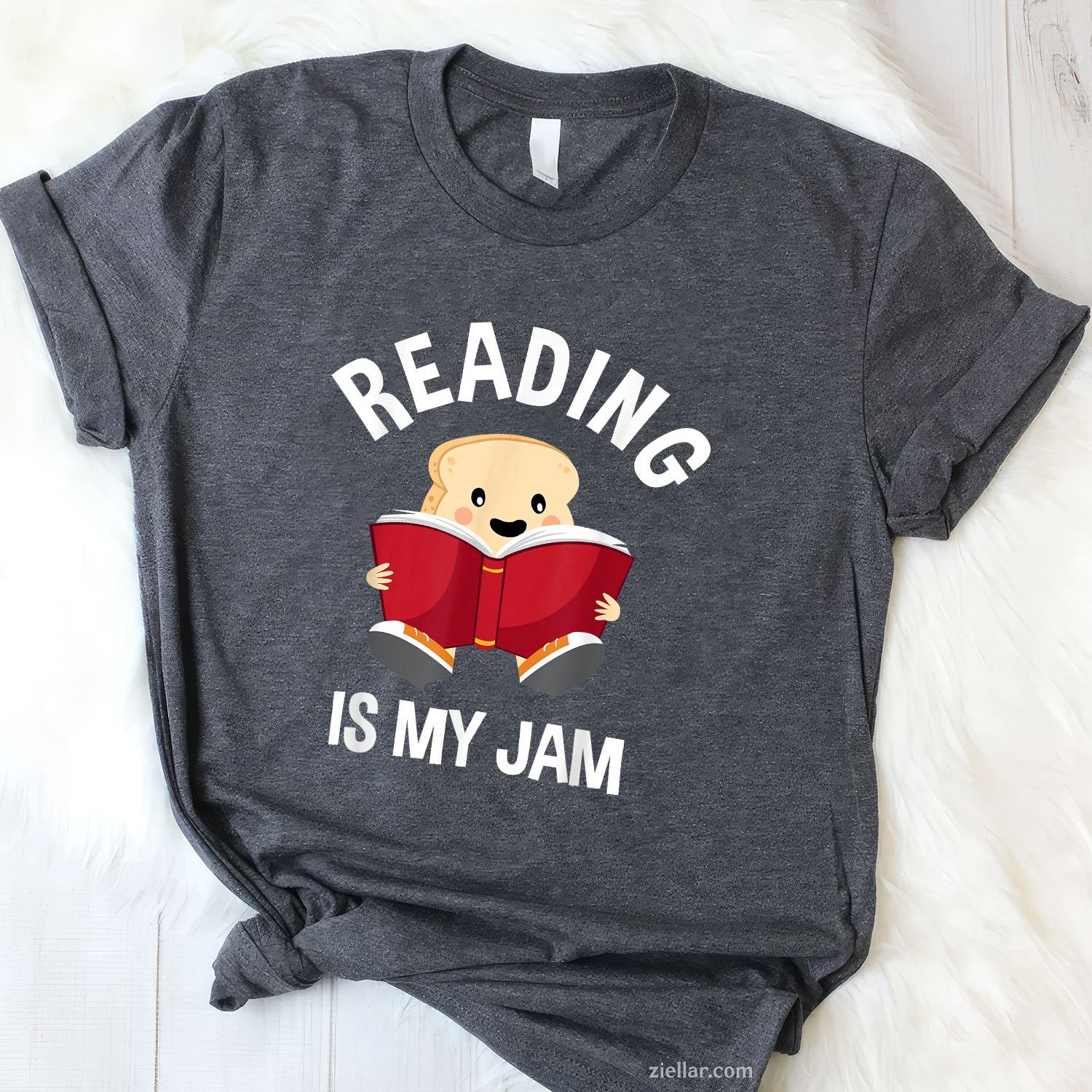 Reading Is My Jam - Funny Pun - Book Lover Gift & Reading T-Shirt