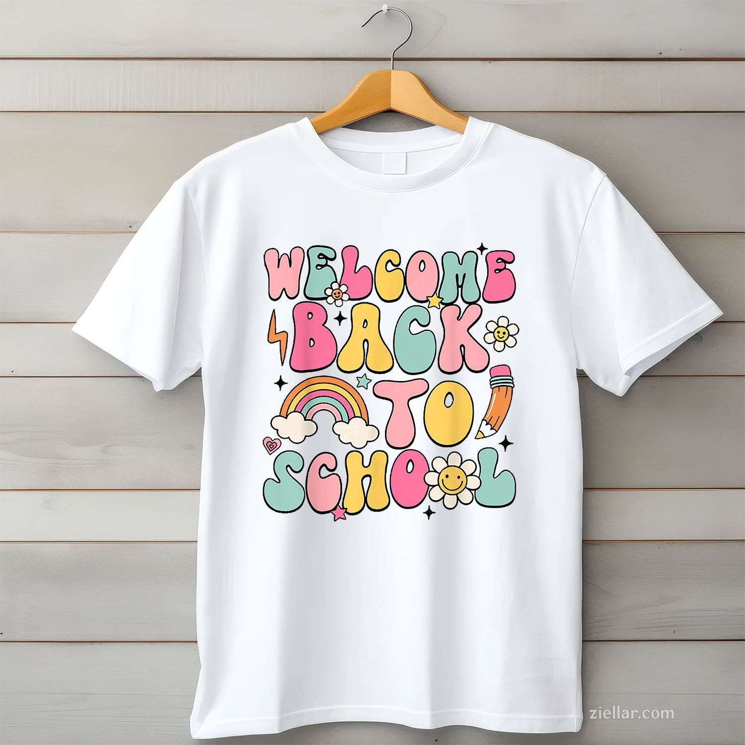 Retro Back to School Tee and T-Shirt, Teacher Appreciation Gift T-Shirt for Adults
