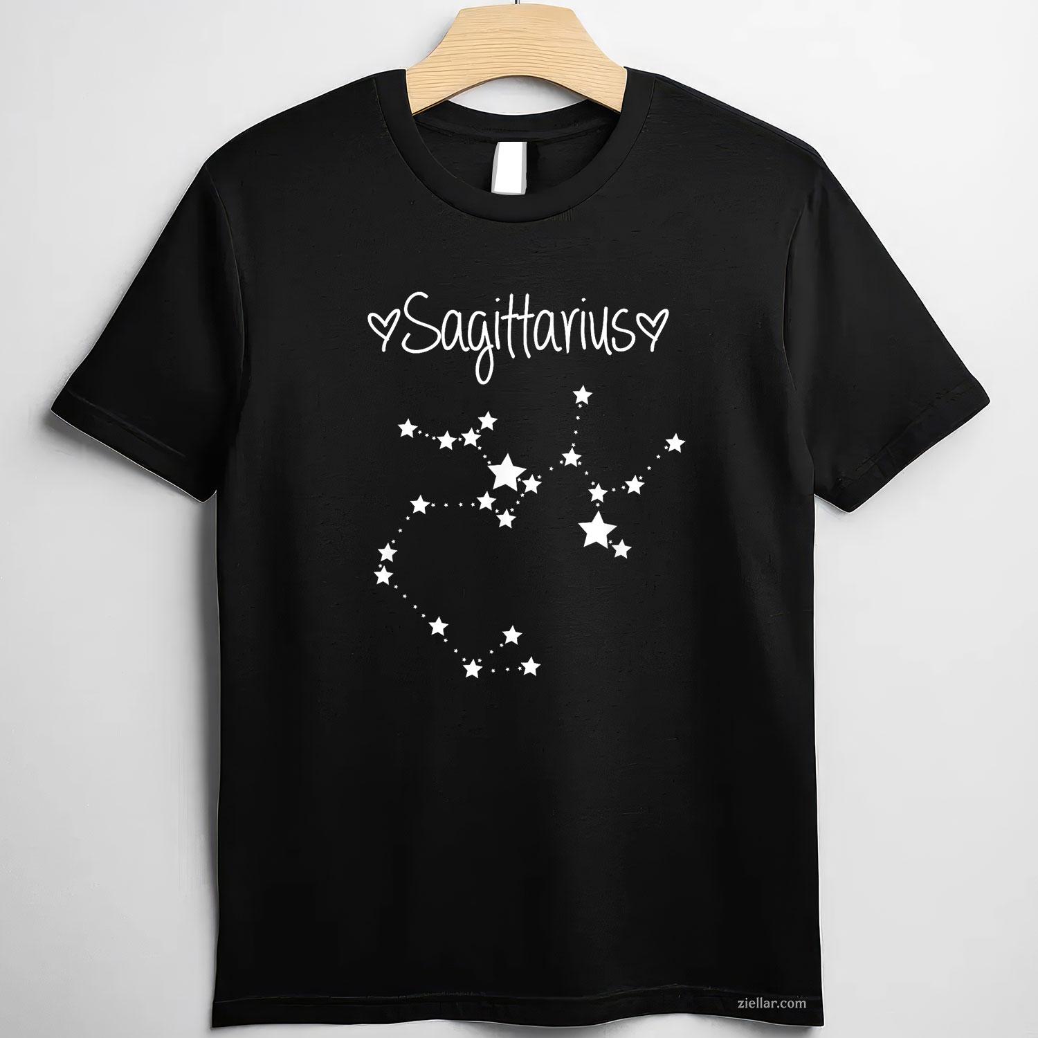 Sagittarius Zodiac Sign Horoscope November December Birthday T-Shirt_ Astrology Tee For Men And Women