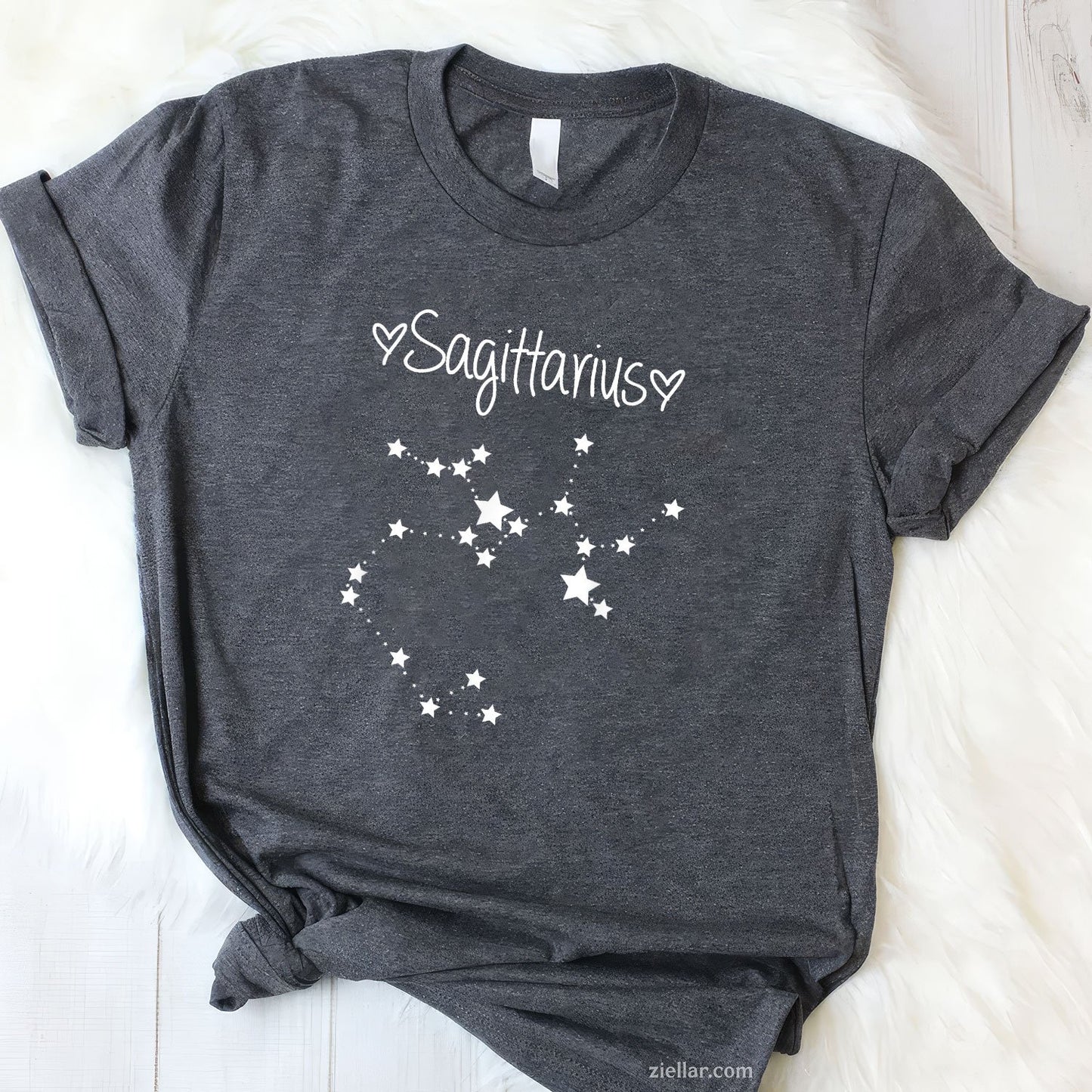 Sagittarius Horoscope Tee and T-Shirt, November December Zodiac Birthday T-Shirt for Adults