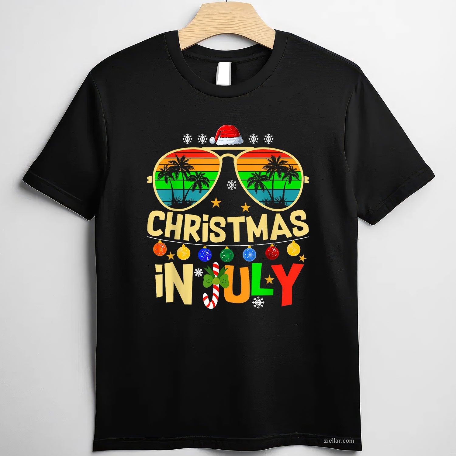 Santa Claus Sunglasses Beach Christmas in