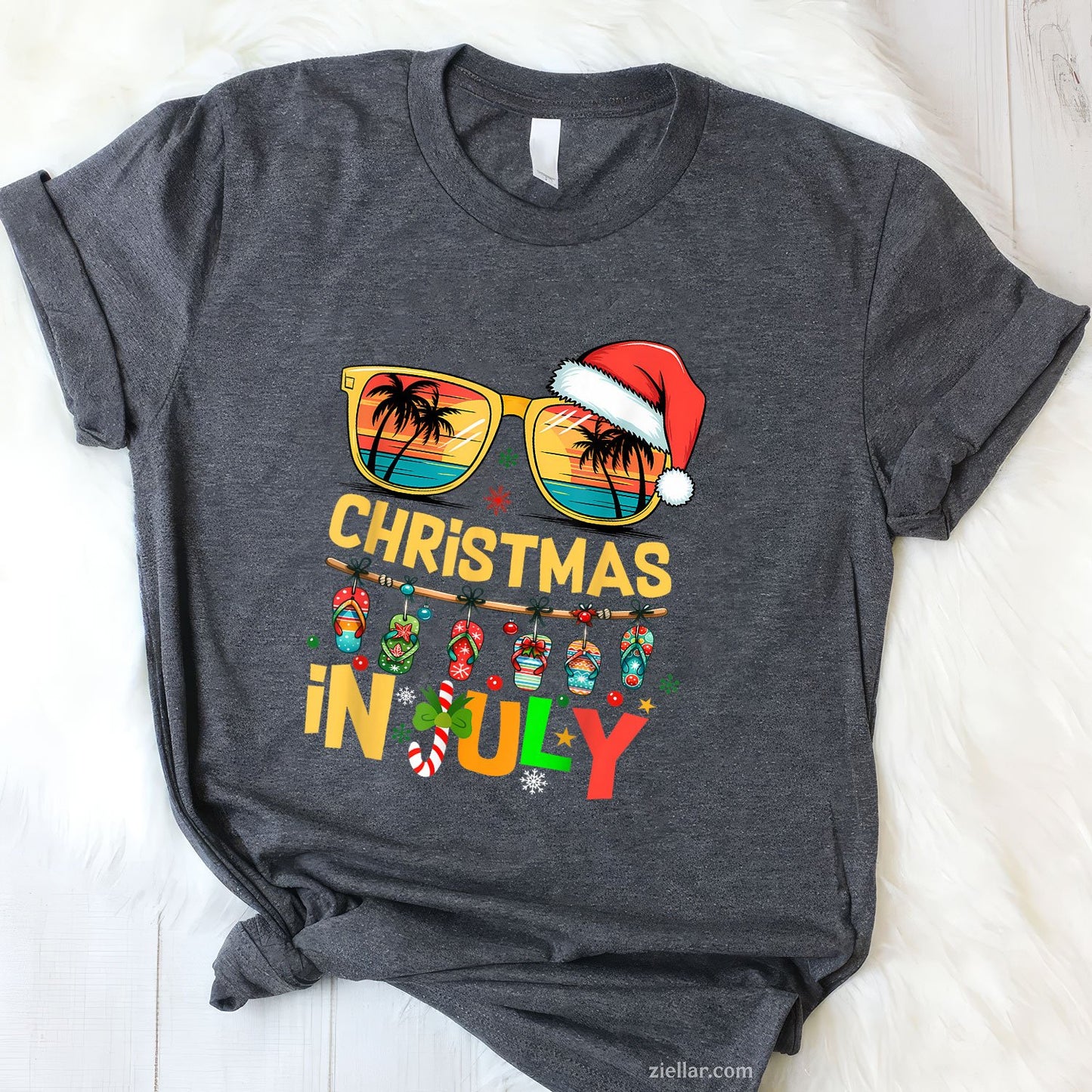 Santa Claus Sunglasses Beach Christmas In Limited Edition