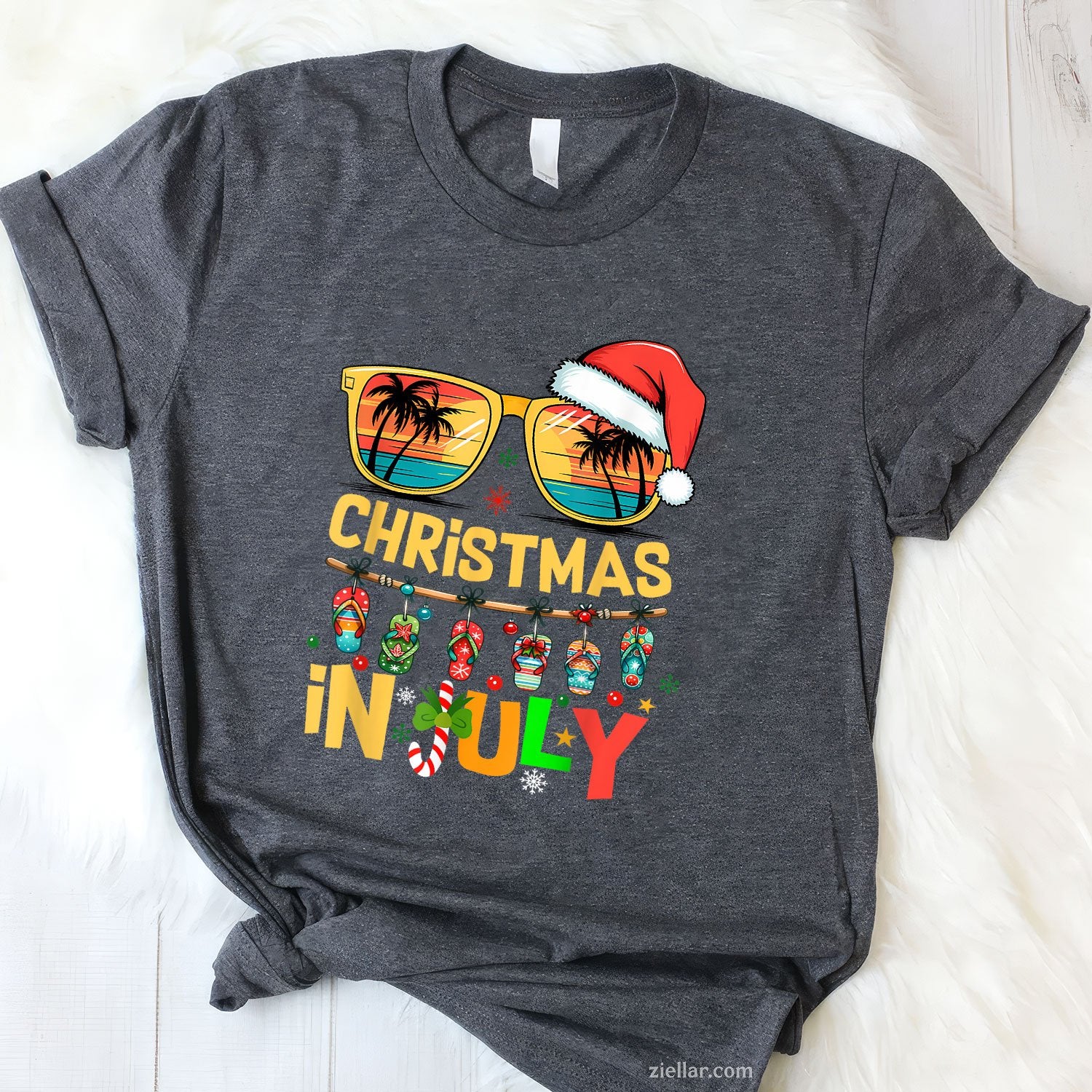 Santa Claus Sunglasses Beach Christmas In Limited Edition