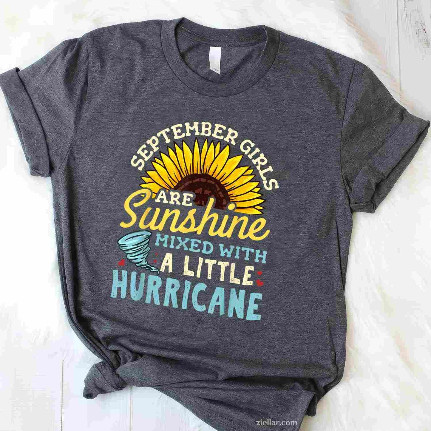 September Girl Birthday T-Shirt Tee for Men Women Adults Unisex