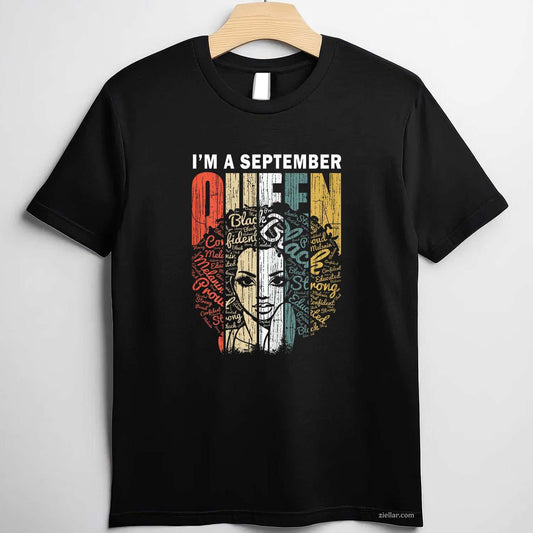 September Birthday Shirts for Women Virgo Gifts Girl T-Shirt Tee