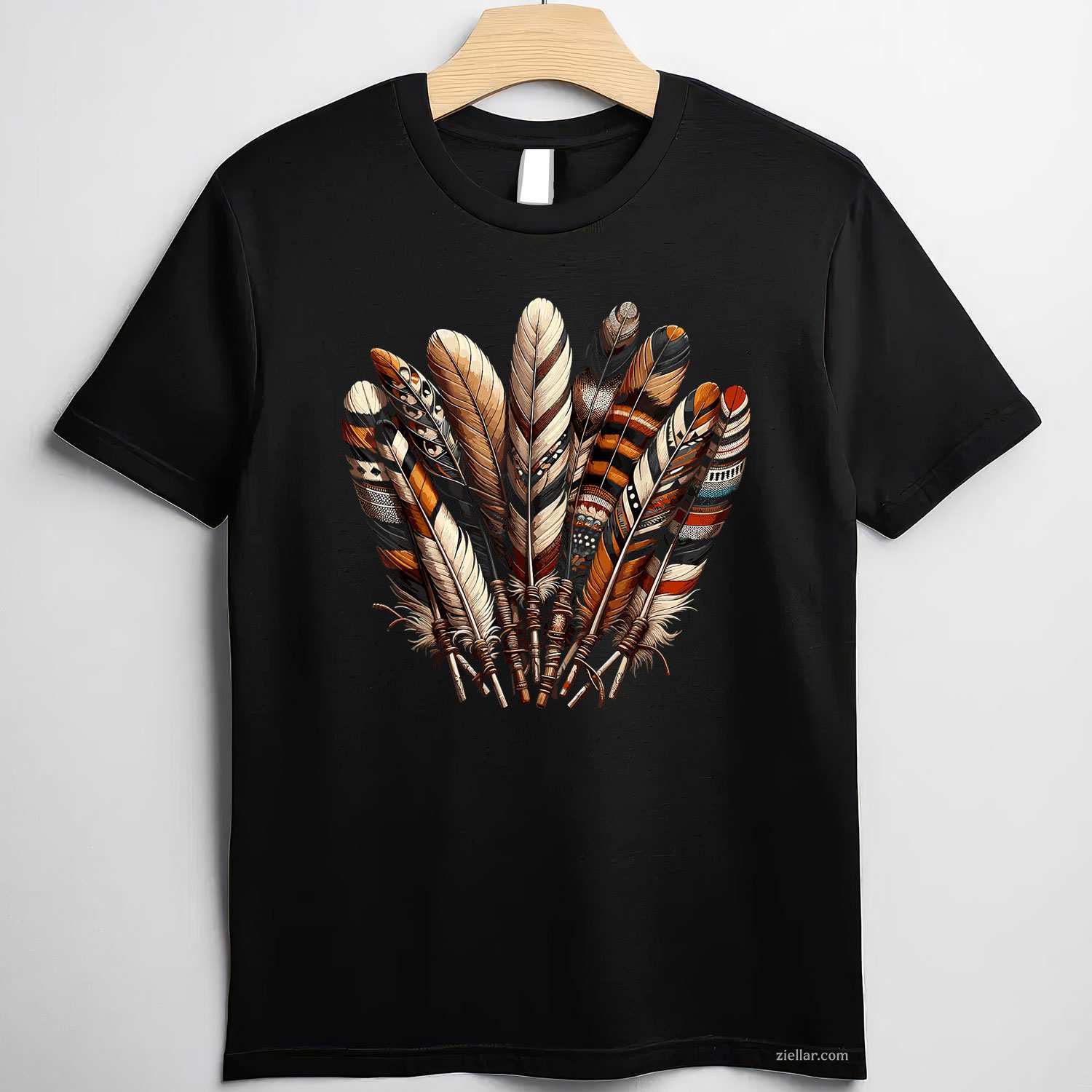 Southwest Native American Indian Feather T-Shirt And Tee For Adults