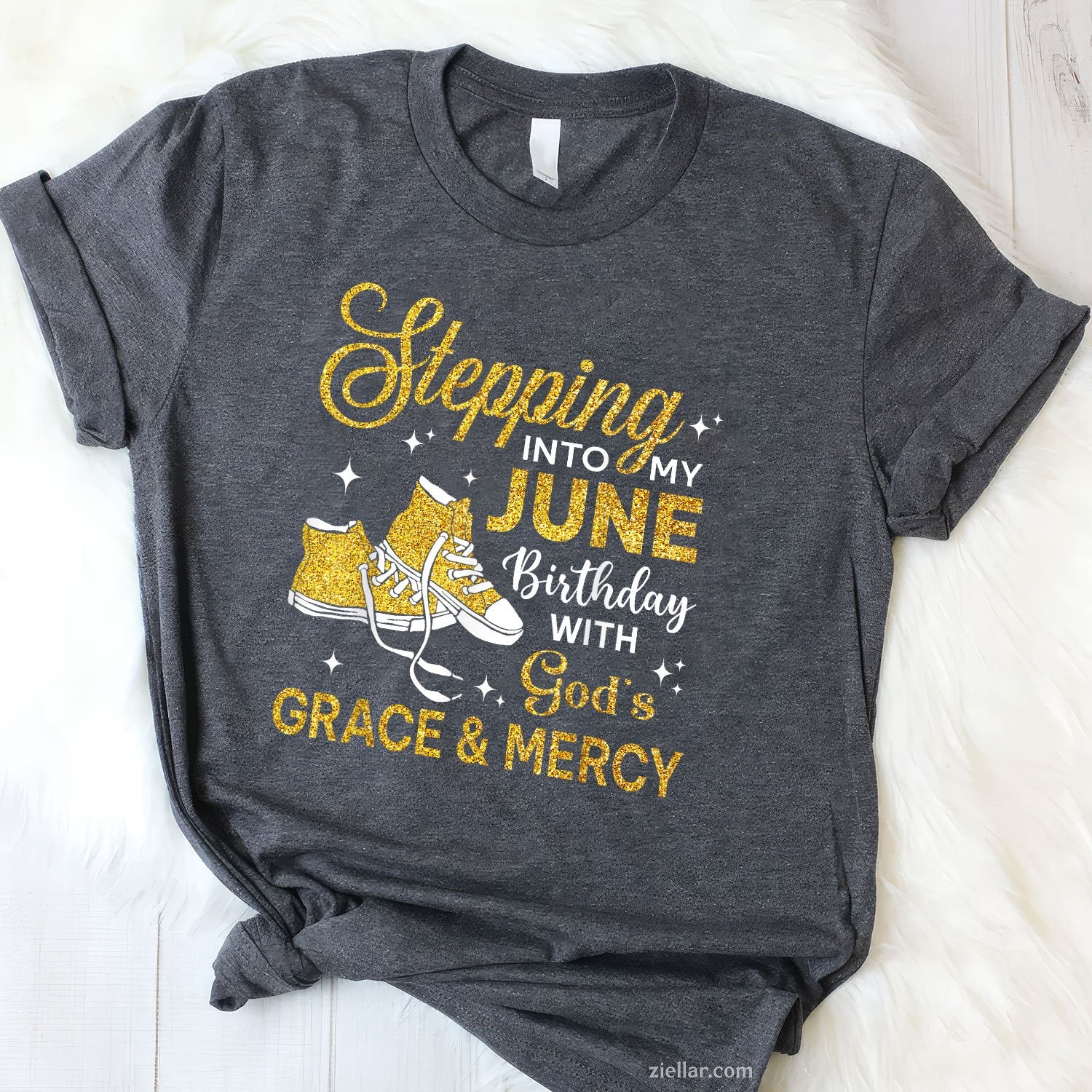 Stepping Into My June Birthday Women Shoes Bday