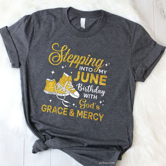 Stepping Into My June Birthday Women Shoes Bday