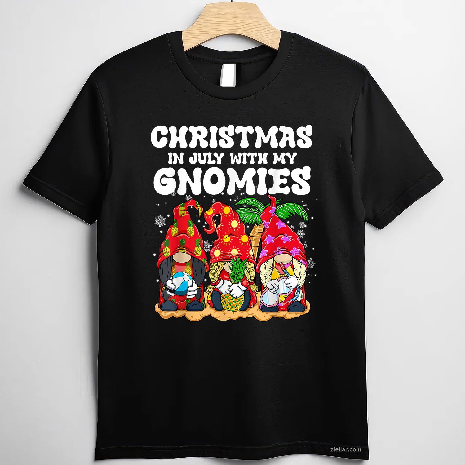 Summer Vacation Gnomes Lover Funny Christmas