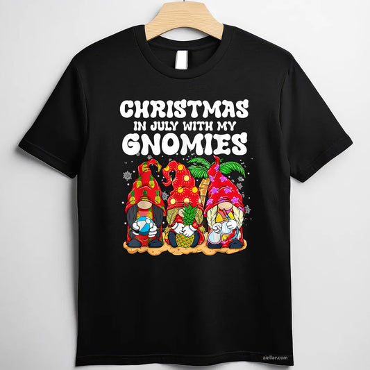Summer Vacation Gnomes Lover Funny Christmas