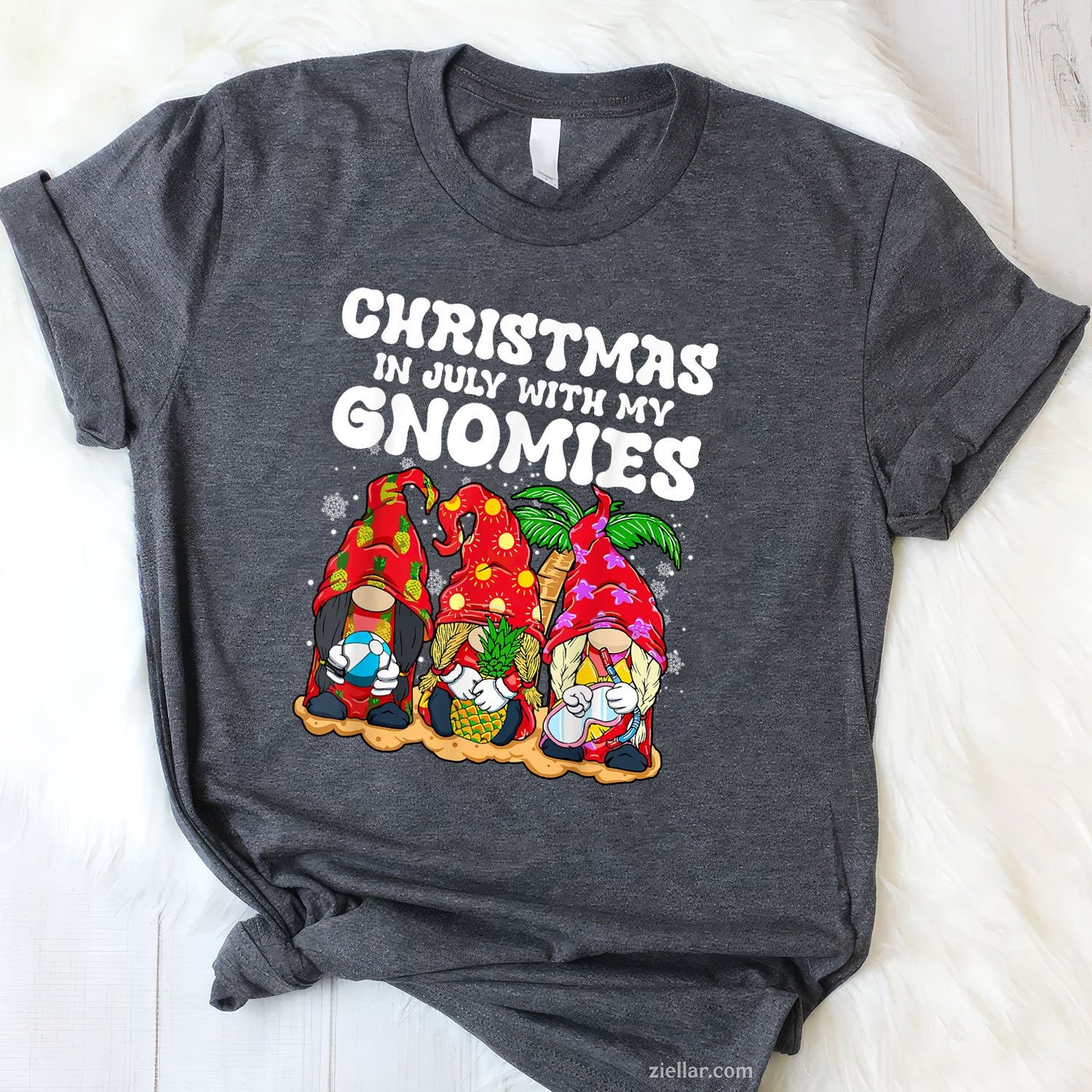 Summer Vacation Gnomes Lover Funny Christmas
