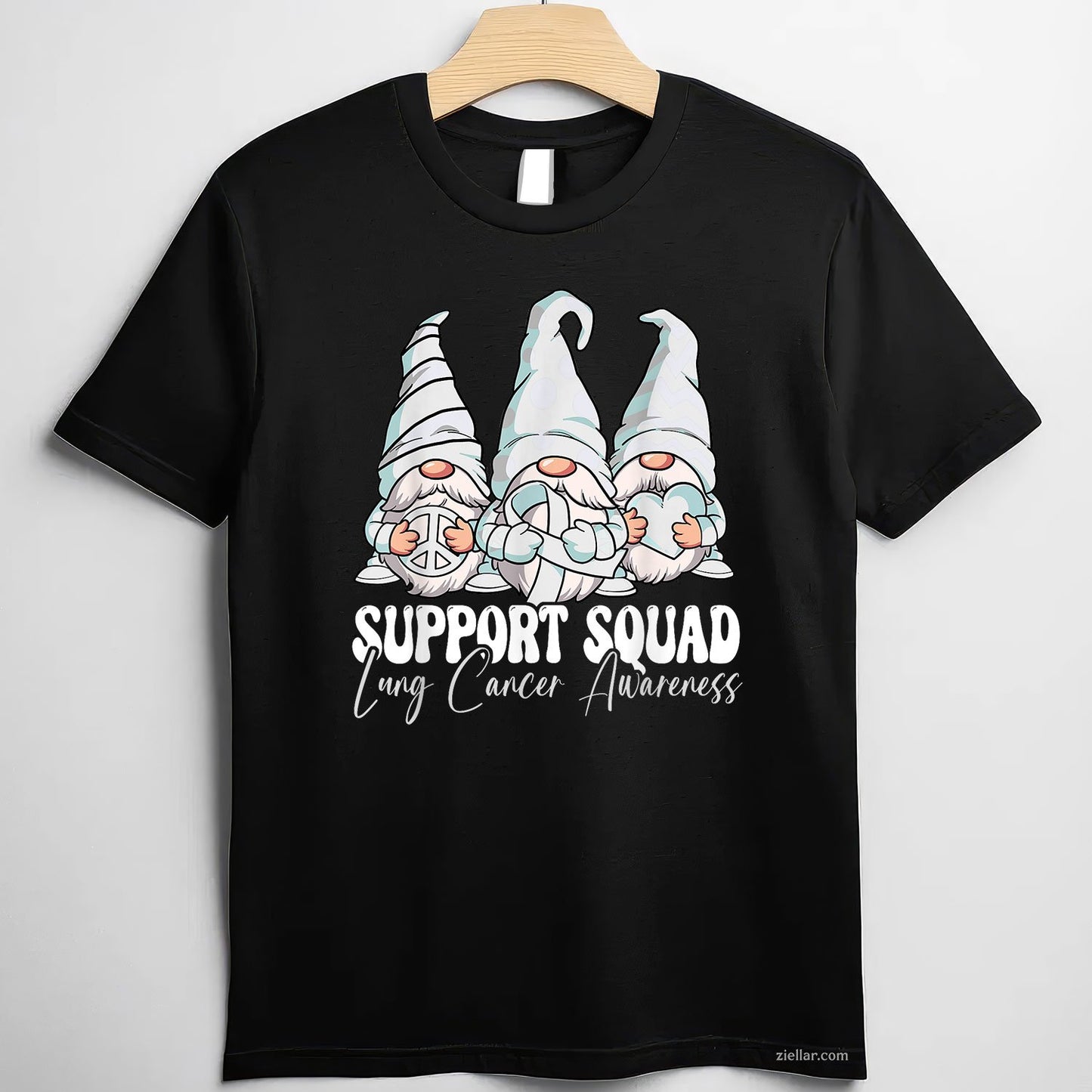Support Squad Lung Cancer Awareness Month T-Shirt