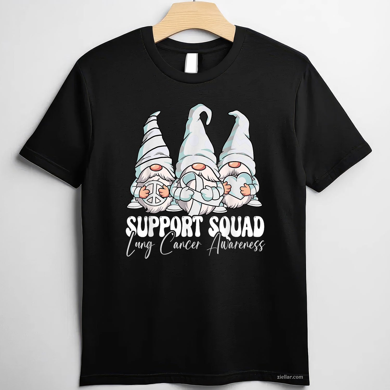 Support Squad Lung Cancer Awareness Month T-Shirt