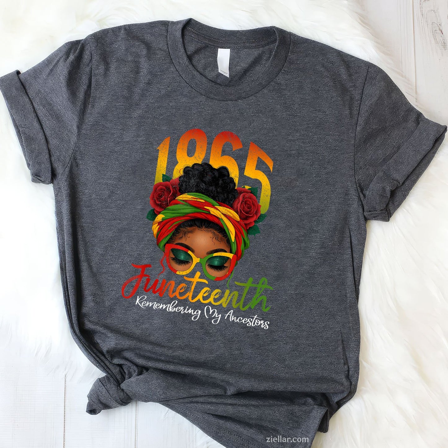 TShirt My Ancestors Women Remembering Juneteenth Black