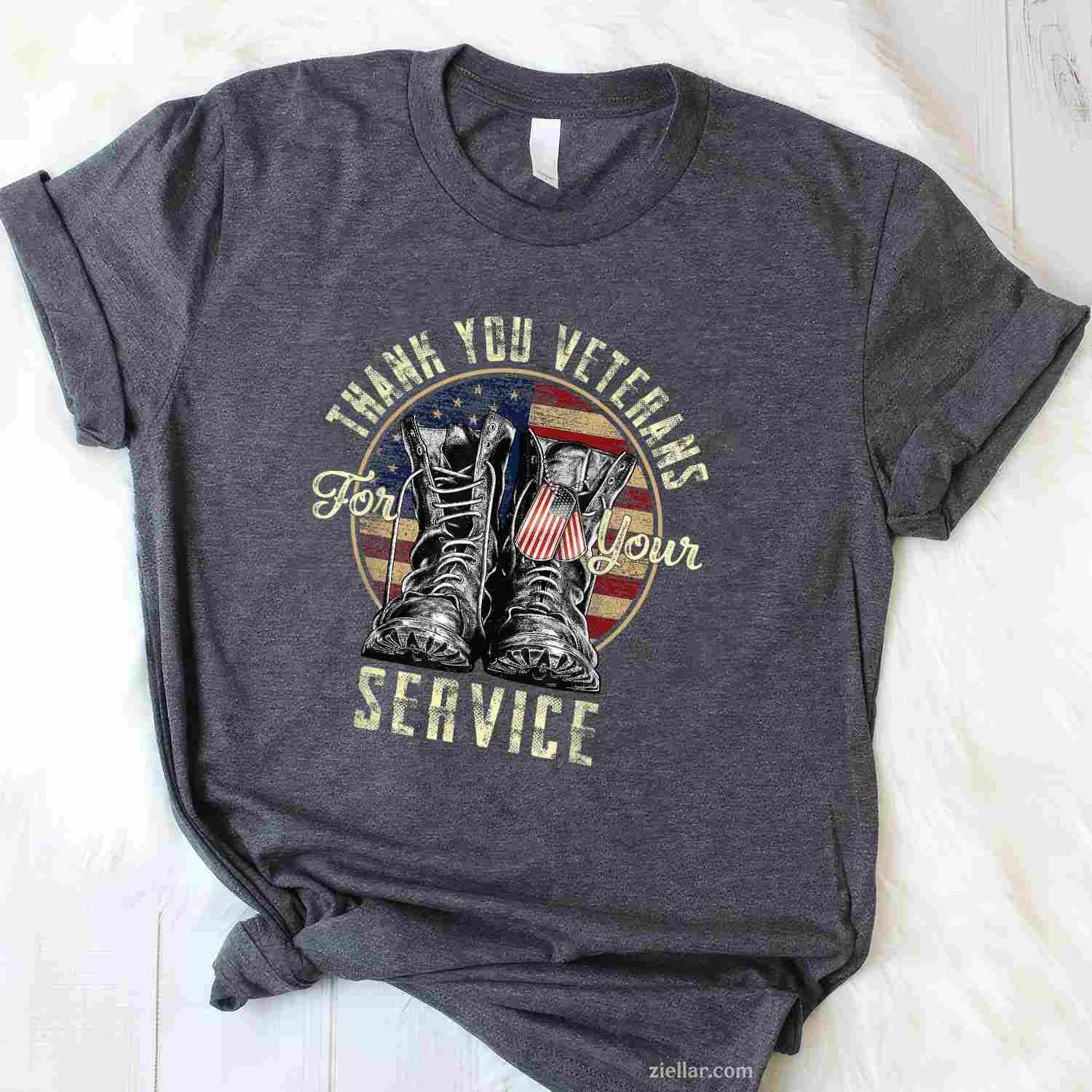 Thank You Veterans For Your Service Veterans Day T-Shirt And Tee For Adults