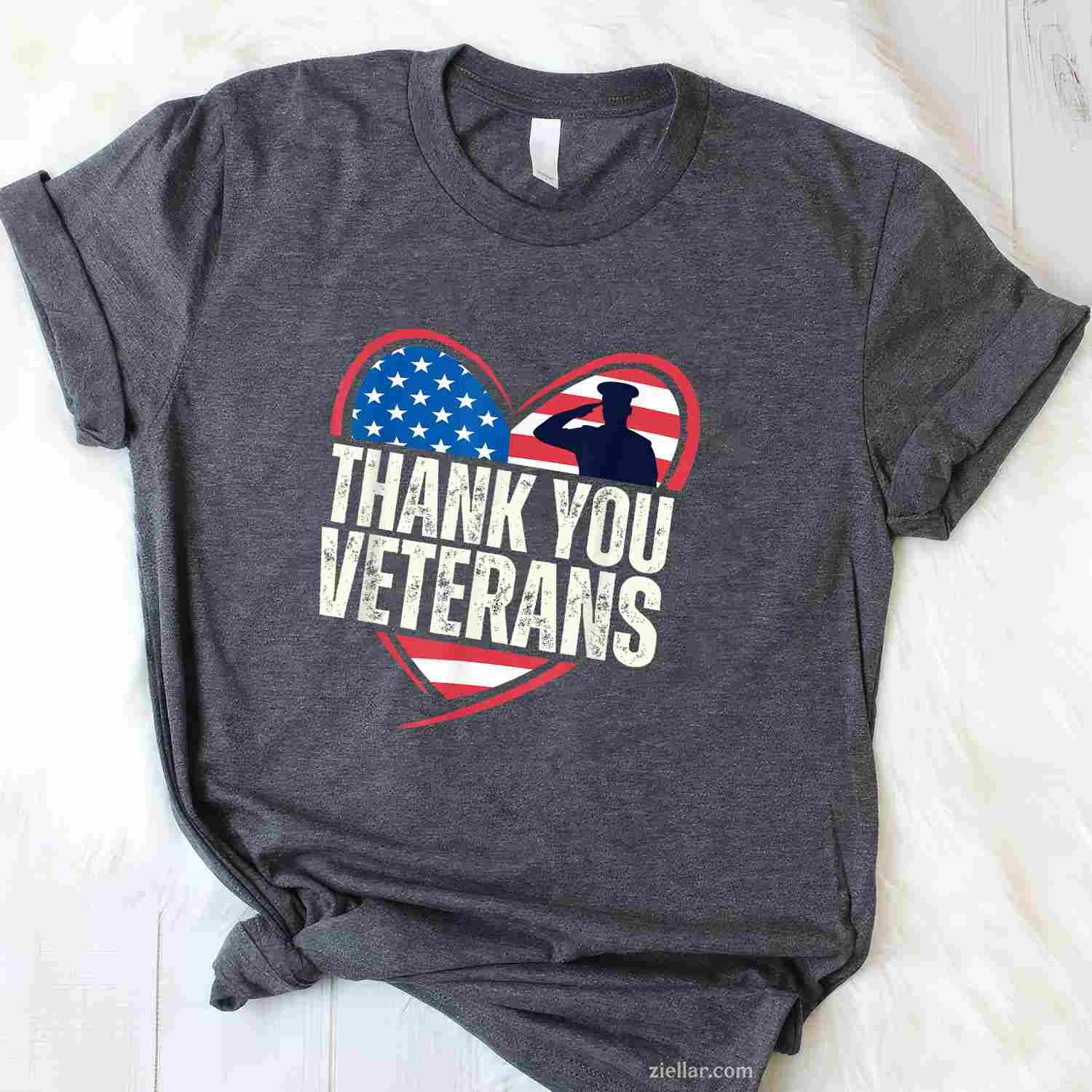 Thank You Veterans Day Memorial Day Partiotic Military Usa T-Shirt And Tee