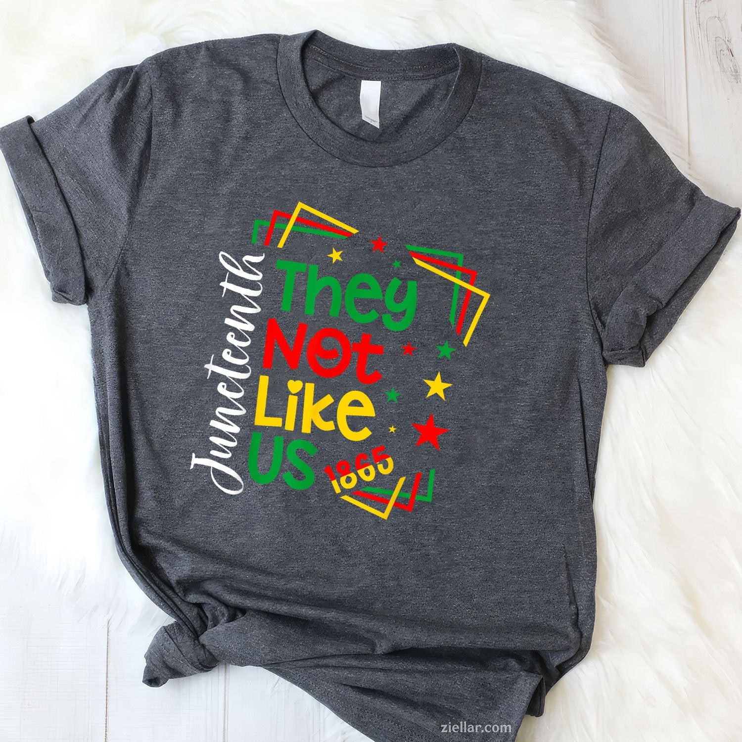 They Dont Like Us Shirt Juneteenth 1865 Pride