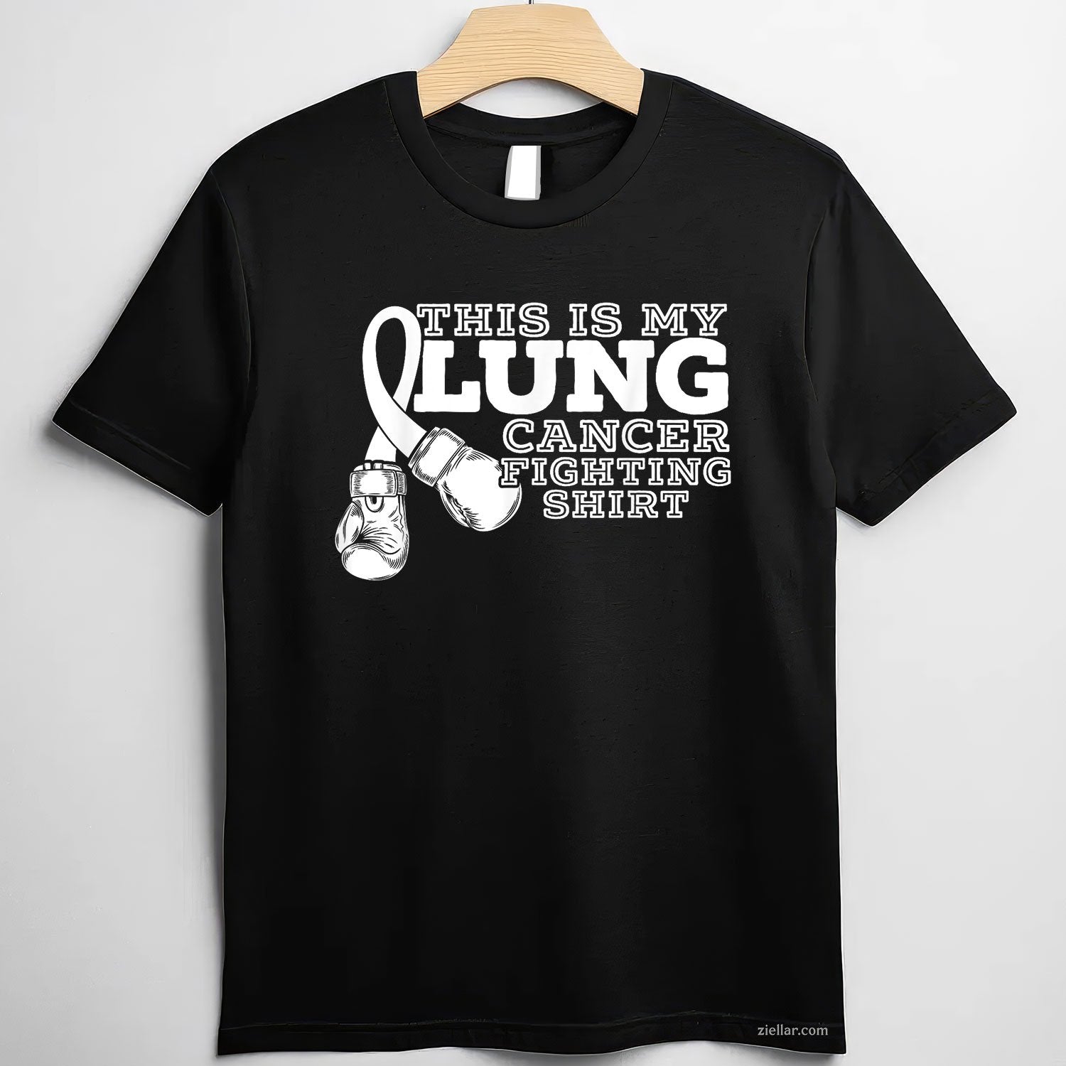 This Is My Lung Cancer Fighting Lung Cancer Awareness Tee and T-Shirt, Lung Cancer Awareness Support T-Shirt for Men and Women Adults