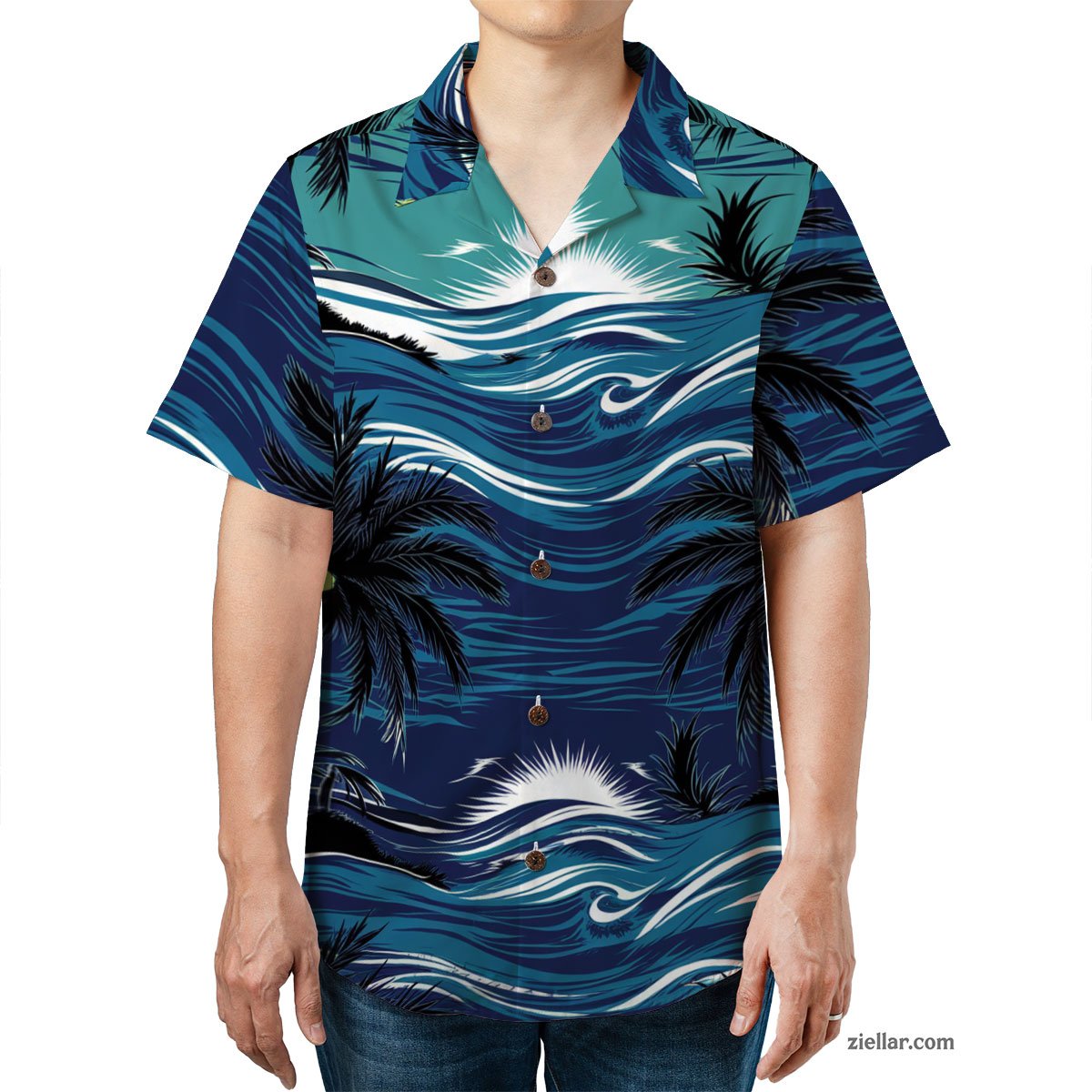 Tropical Sunset Beach Scene Hawaiian Shirts for Men and Women Summer – Must-Have Shirt for Your Holiday