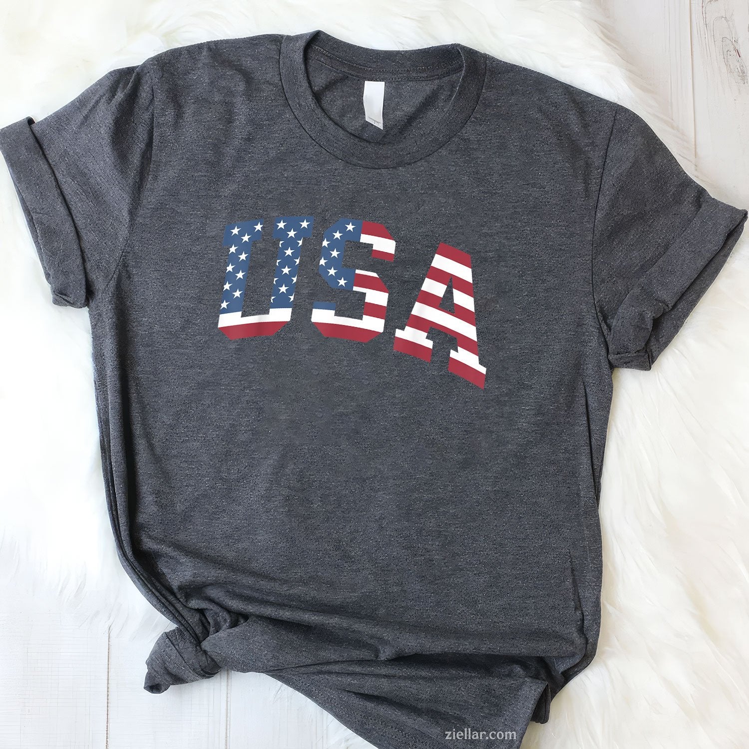 USA Shirt Women Men
