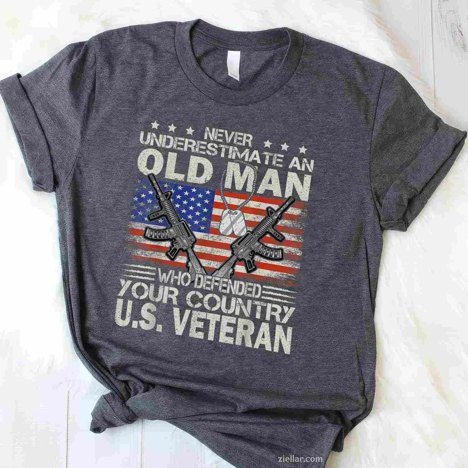 US Veteran veterans day Us Patriot T-Shirt Tee for Men Women Adults Unisex
