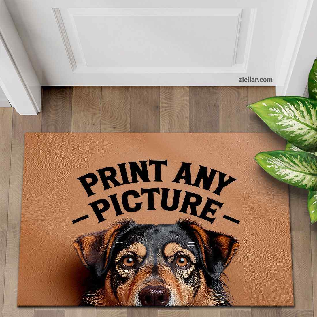 Unique Pet Portrait Doormat - Custom Dog or Cat Rug for Stylish Home Decor