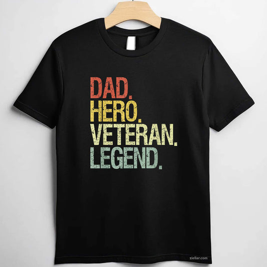 Veteran Dad T-Shirt And Tee For Men