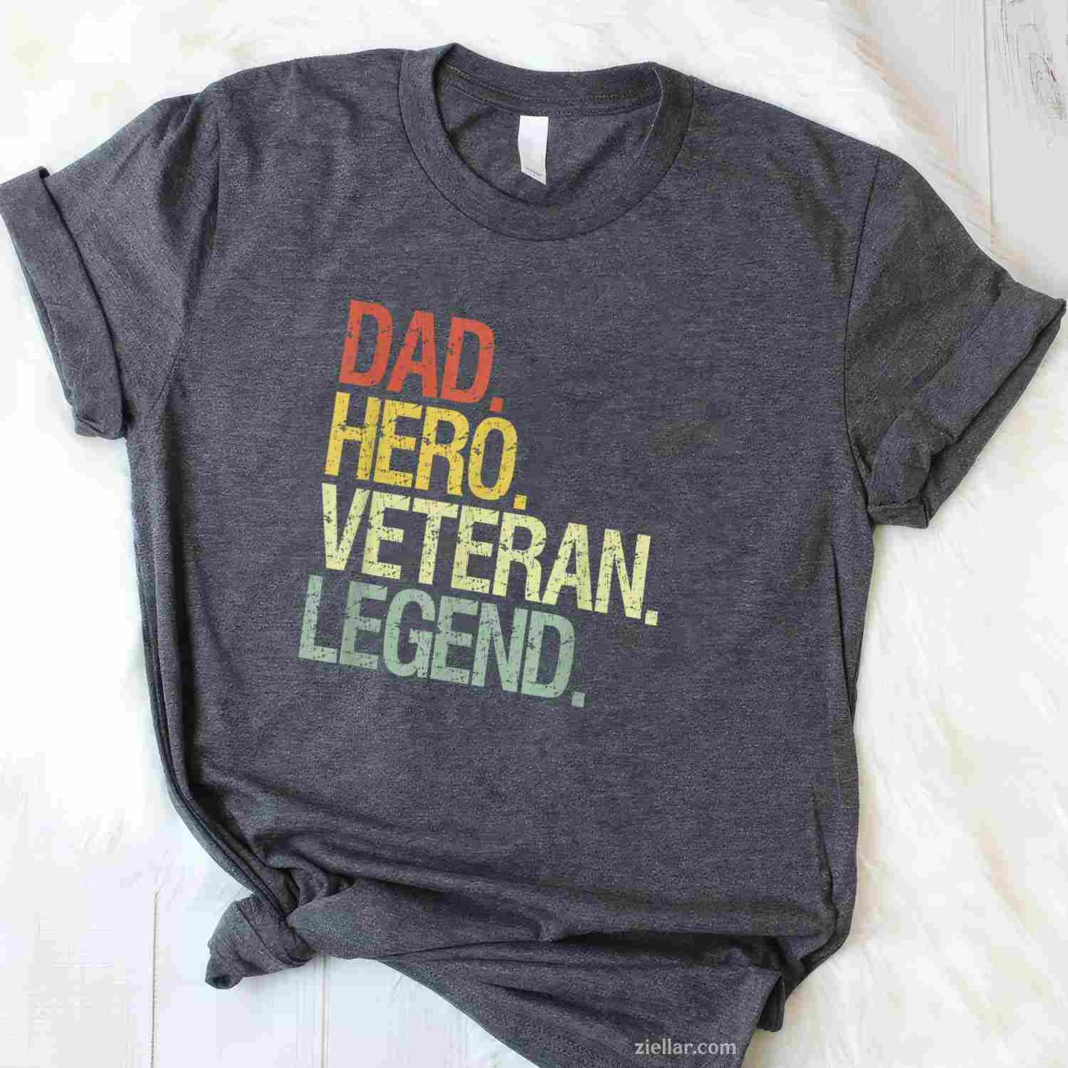 Veteran Dad T-Shirt And Tee For Men
