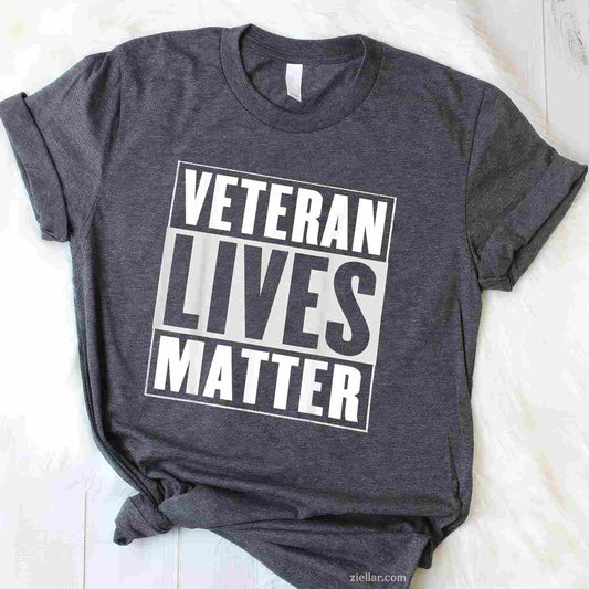 Veteran Lives Matter T-Shirt And Tee For All Adults