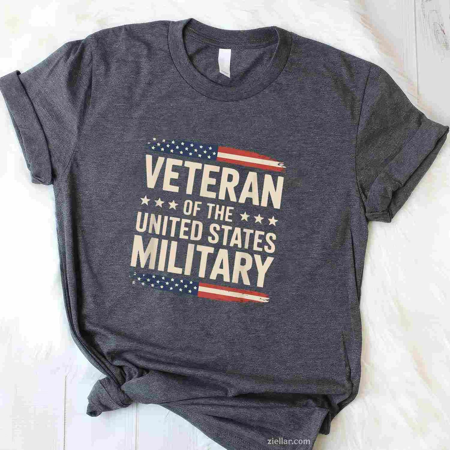 Veteran Of The Military Proud Veteran Design T-Shirt And Tee For All Adults