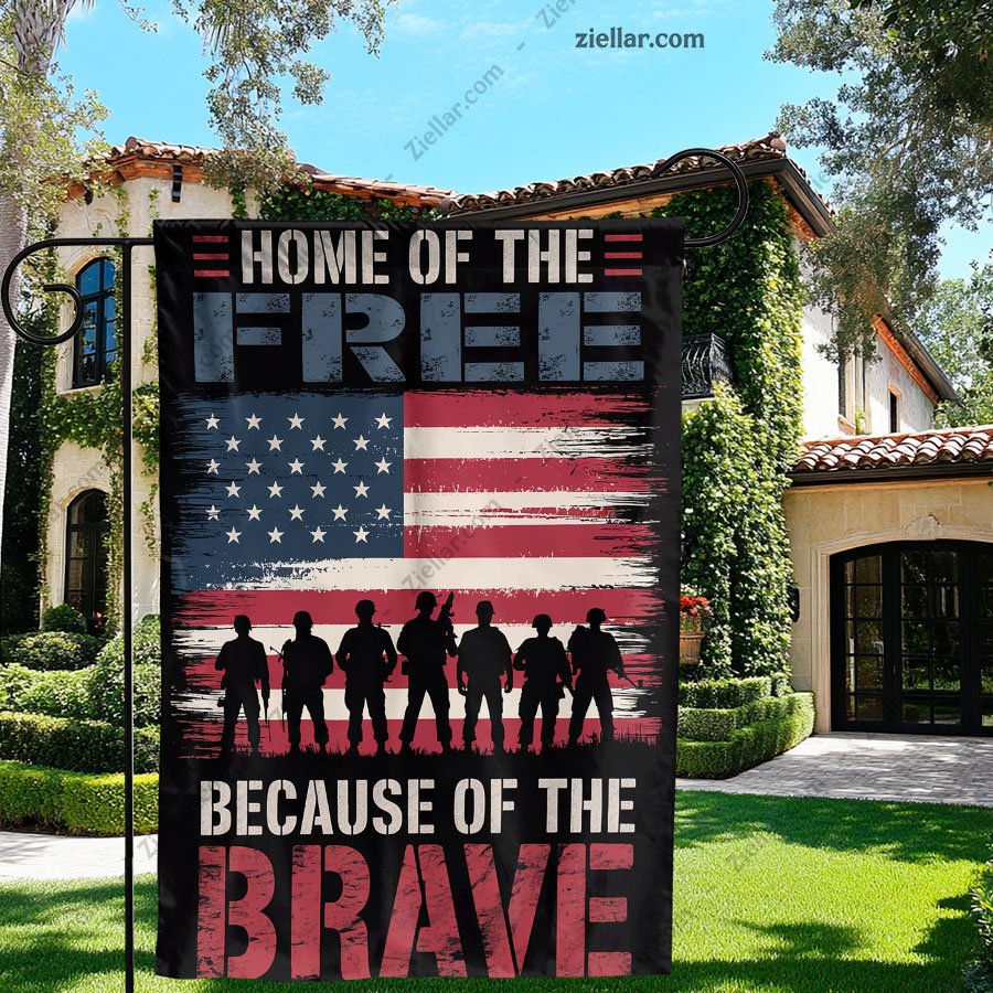 Veteran USA Garden Flag Double Sided 4th of July Independence Day Decor