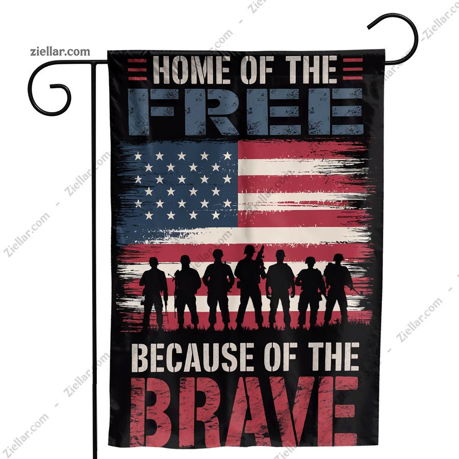 Veteran USA Garden Flag Double Sided 4th of July Independence Day Decor
