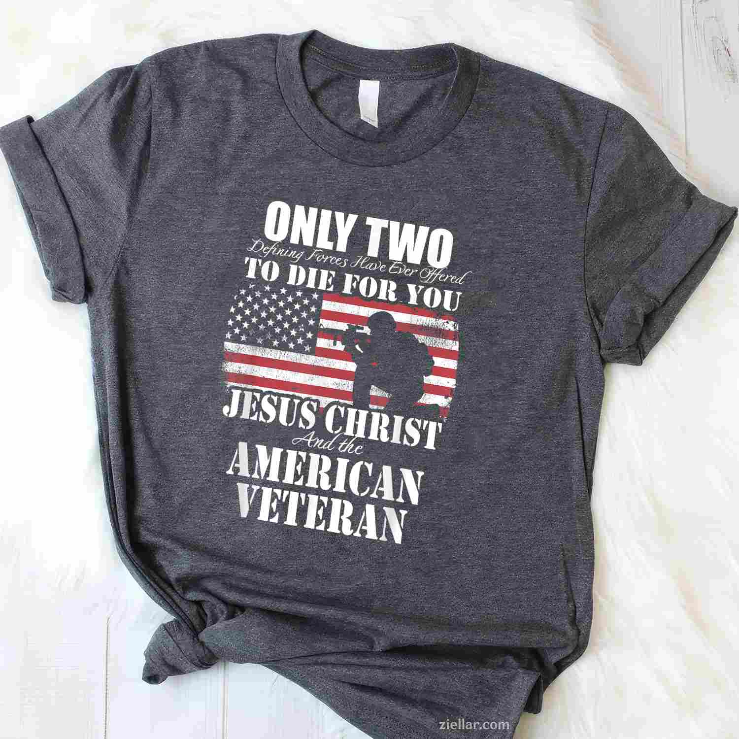 Veteran Veterans Day Usa United States America Flag T-Shirt And Tee For Patriots