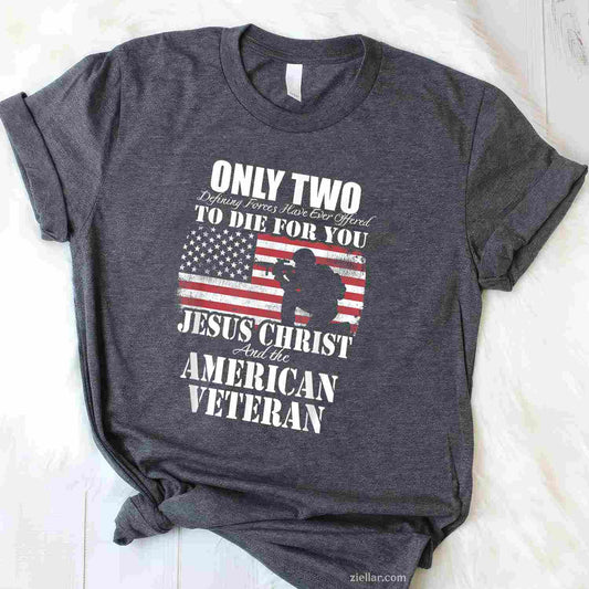 Veteran Veterans Day Usa United States America Flag T-Shirt And Tee For Patriots