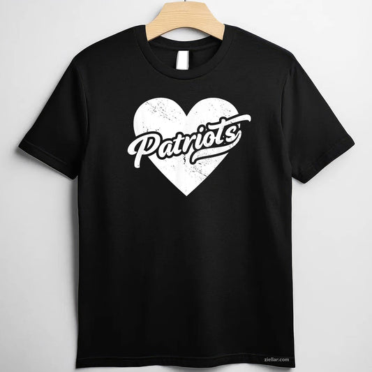 Vintage Patriots School Spirit Go Patriots Love T-Shirt Tee for Men Women Adults Unisex