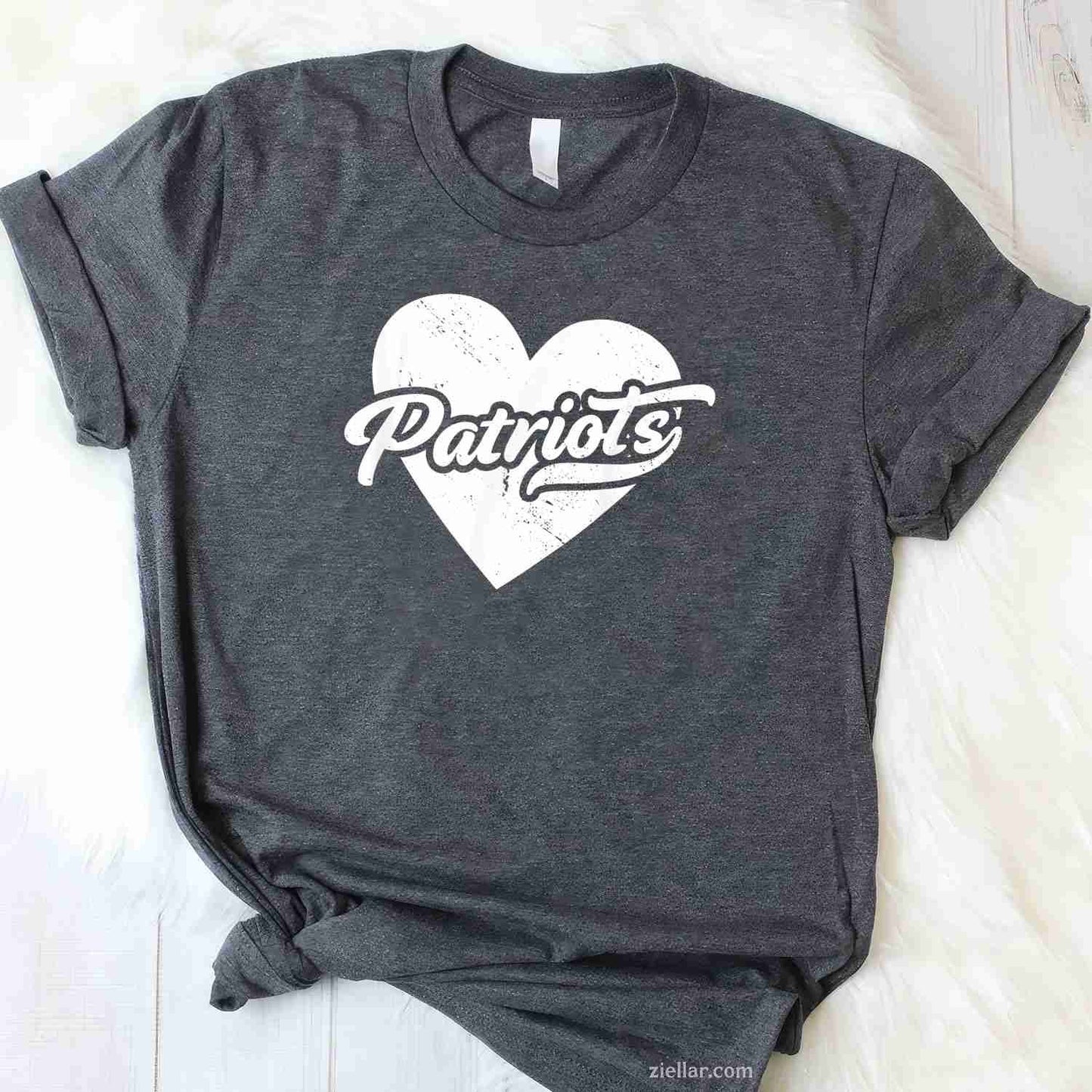 Vintage Patriots School Spirit Go Patriots Love T-Shirt Tee for Men Women Adults Unisex