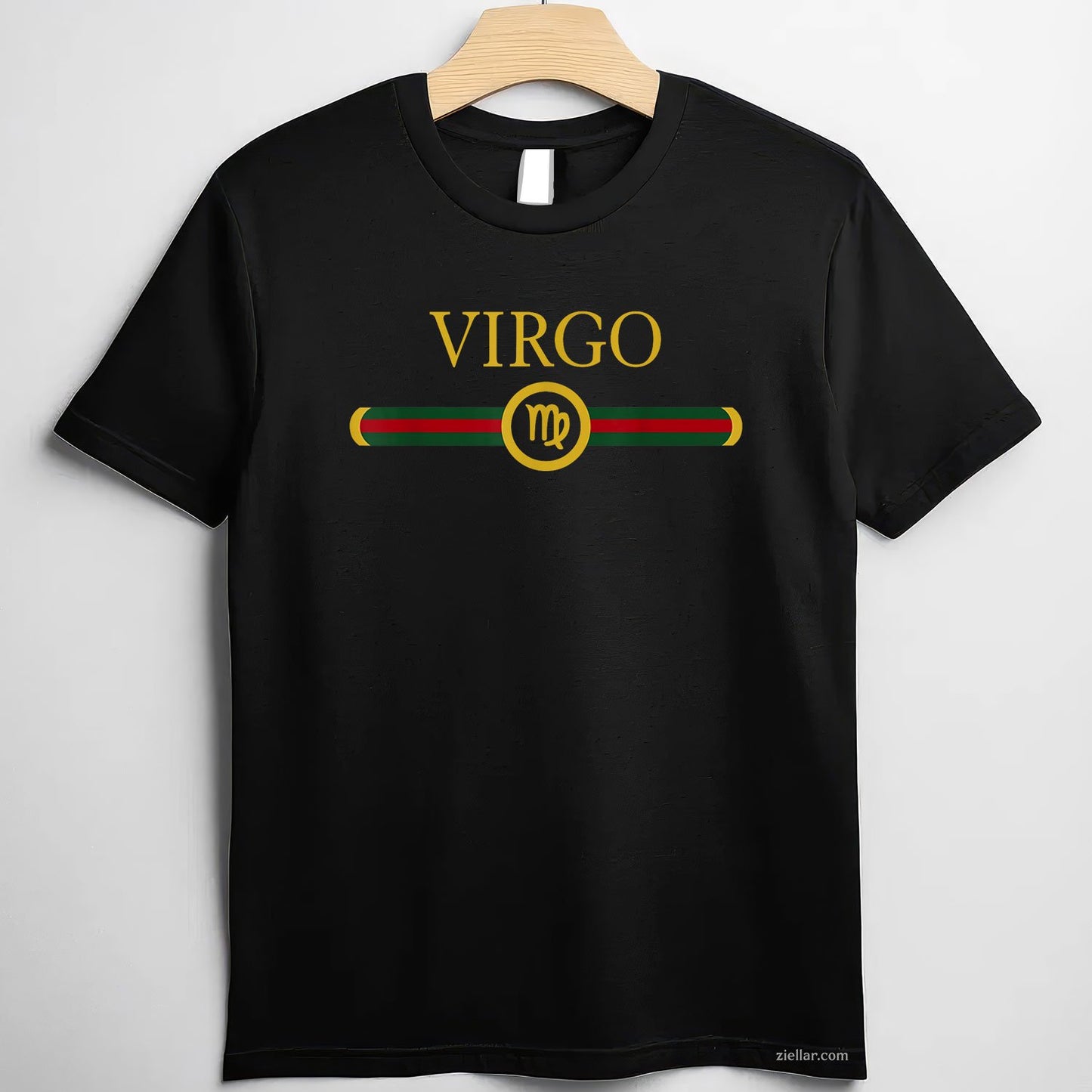 Virgo Zodiac Graphic Tee and T-Shirt, August September Birthday T-Shirt Gift for Adults
