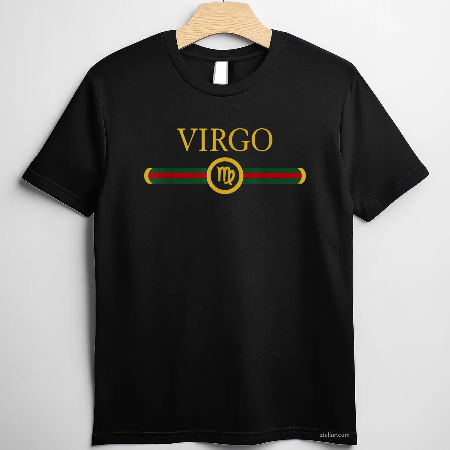 Virgo Zodiac Graphic Tee and T-Shirt, August September Birthday T-Shirt Gift for Adults