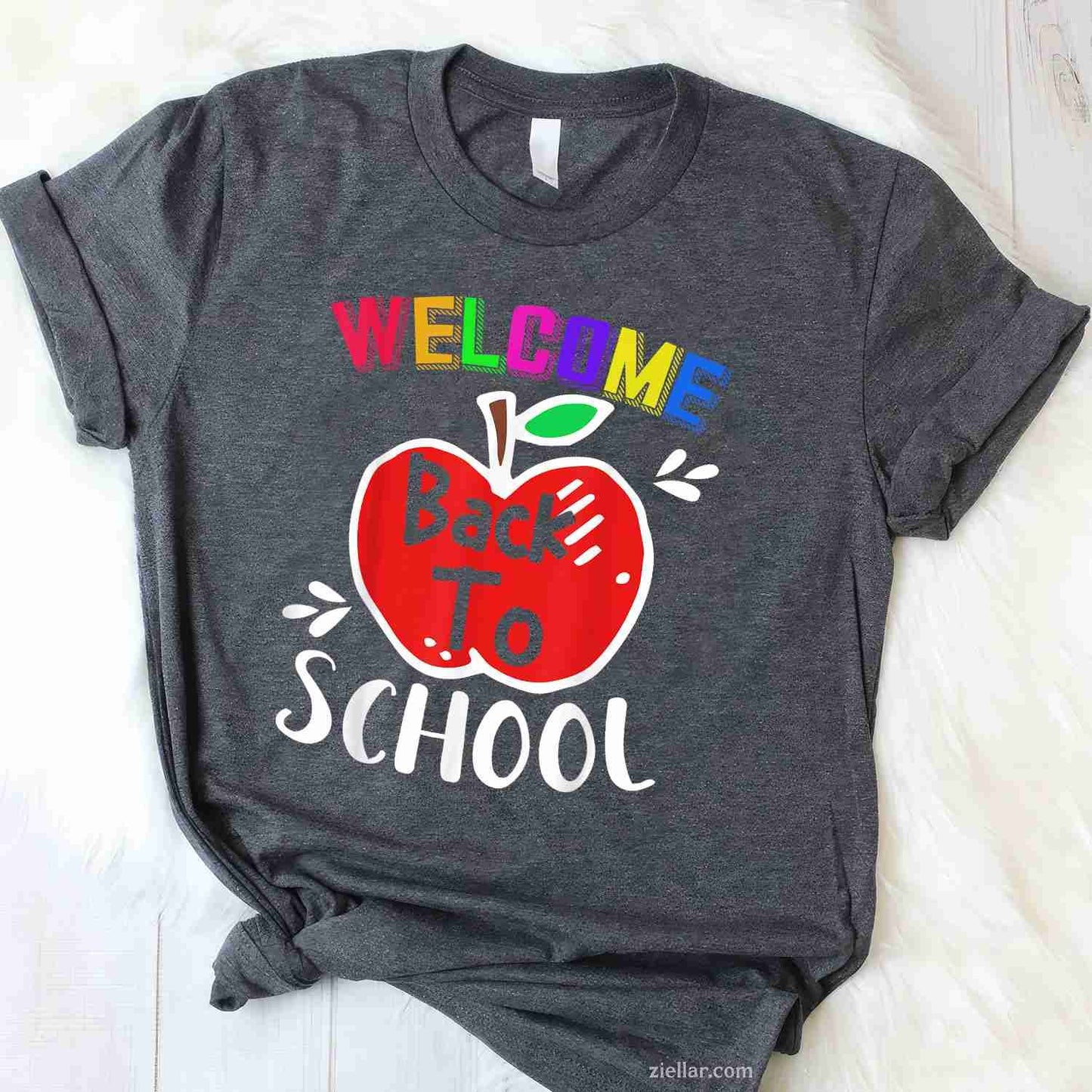 Welcome Back To School Shirt Funny Teachers Students Gift Men Women T-Shirt Tee