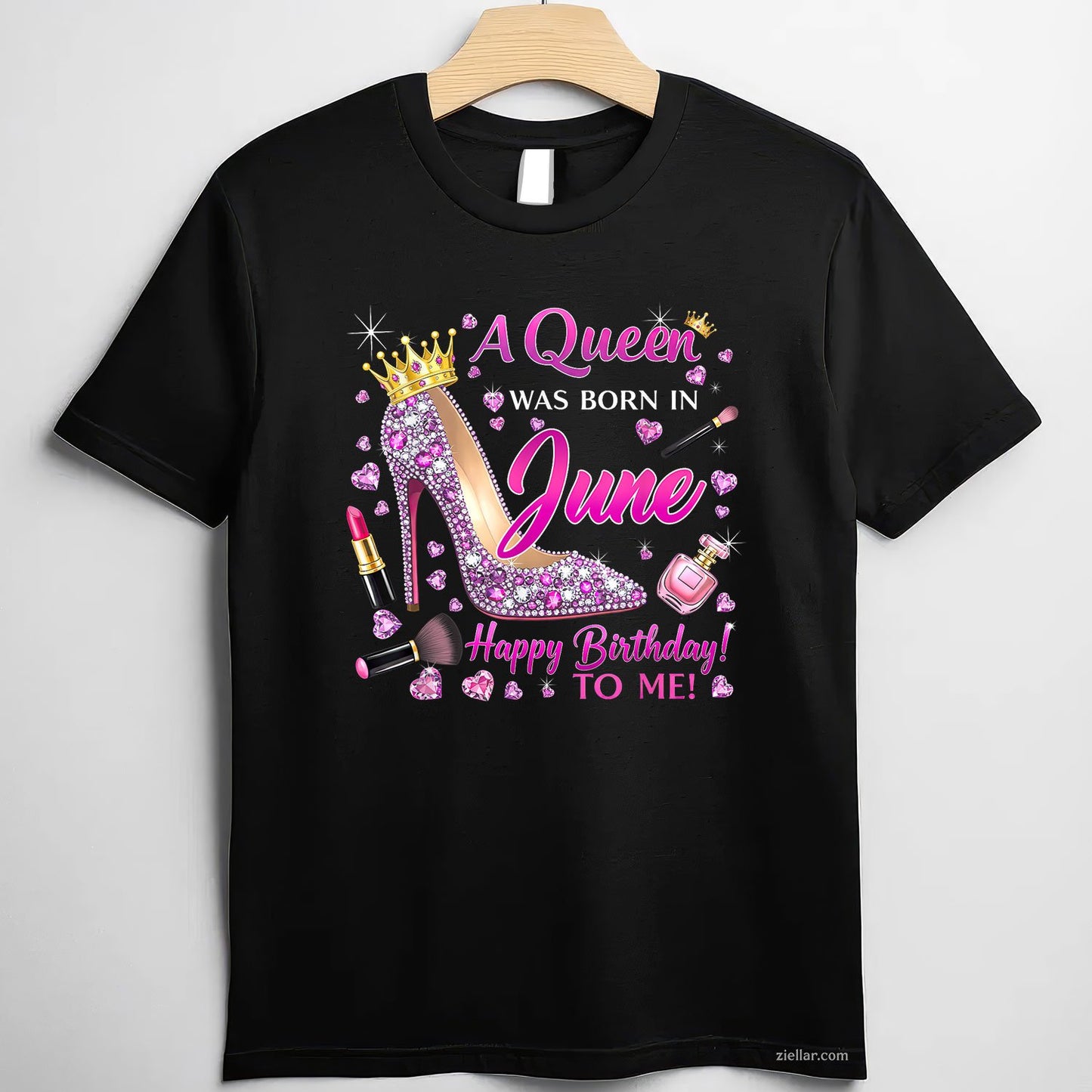 Women Girl A Queen Was