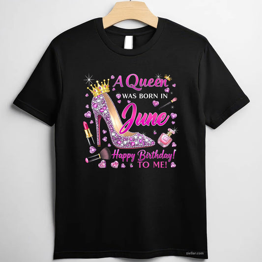 Women Girl A Queen Was
