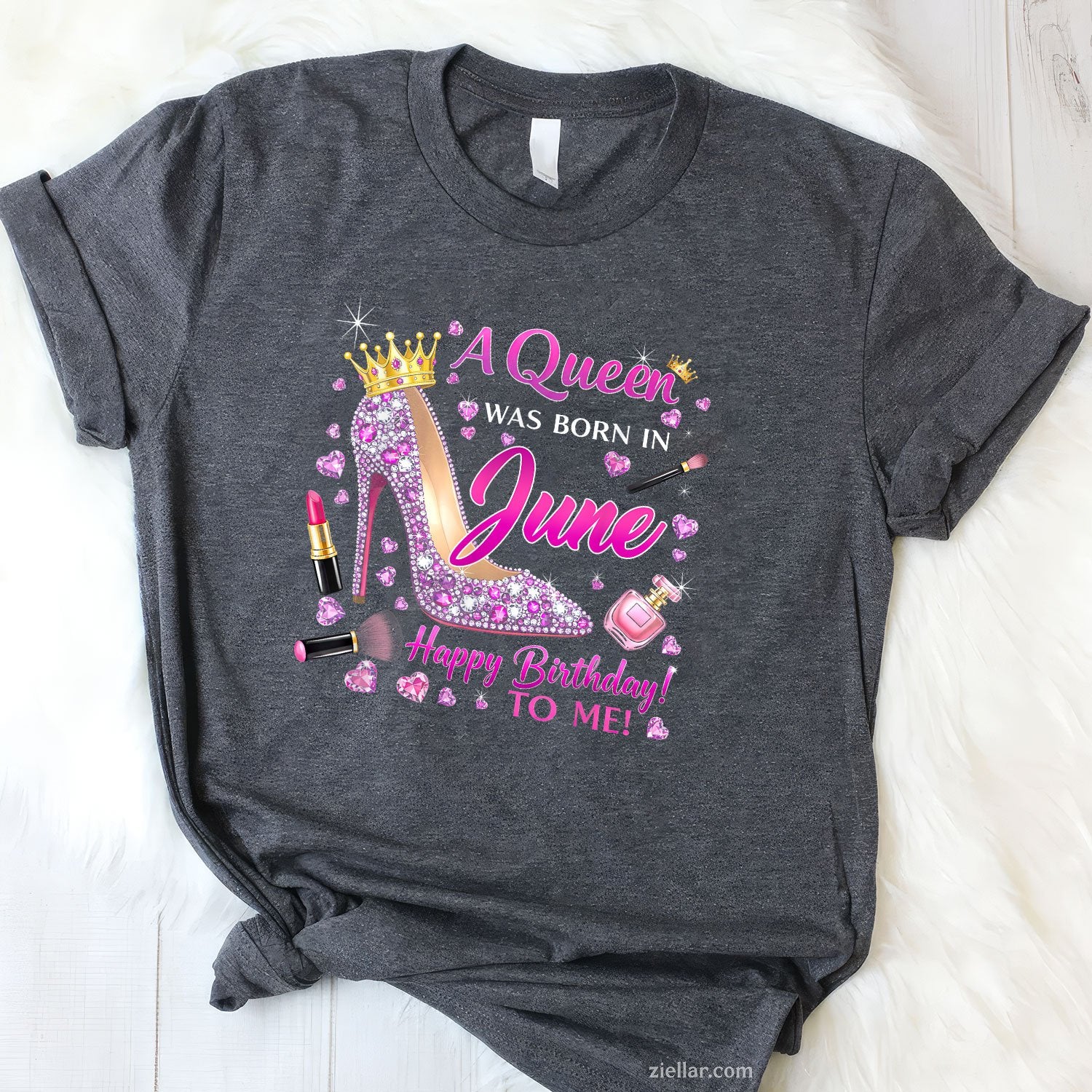 Women Girl A Queen Was