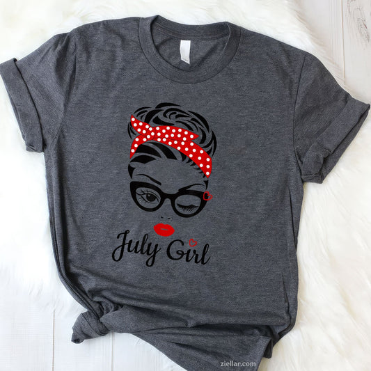 Women July Girl Birthday For